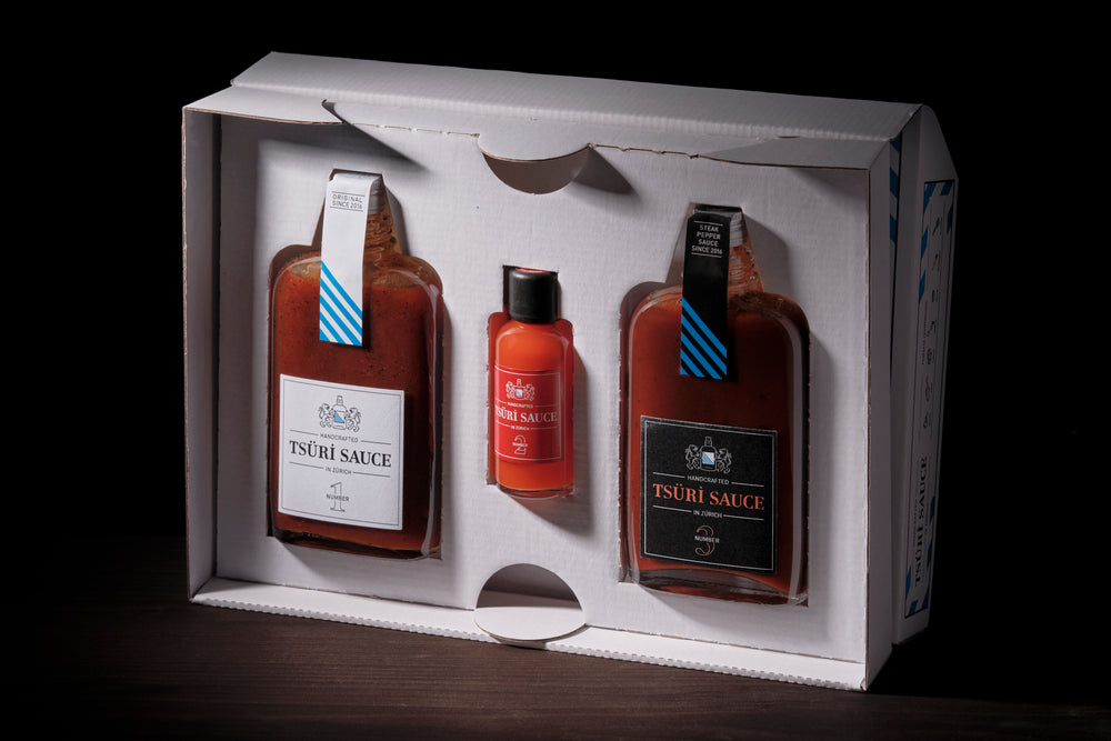 
                  
                    GIFT SET - ALL GOOD THINGS COME IN THREE.
                  
                